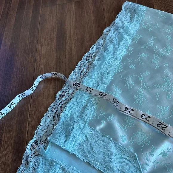 Motel rocks Coti Bodycon Dress In Botanist Flocking Spearmint size large - Picture 6 of 8